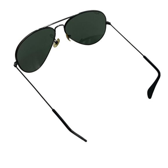 Vintage Ray Bans Classic Aviator Sunglasses L2821 Black - Picture 4 of 7